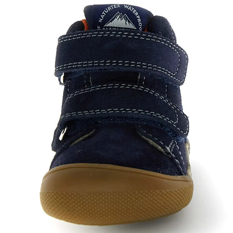 NATURINO NATURTEX Knöchelschuh SPINNI - navy / royal / orange