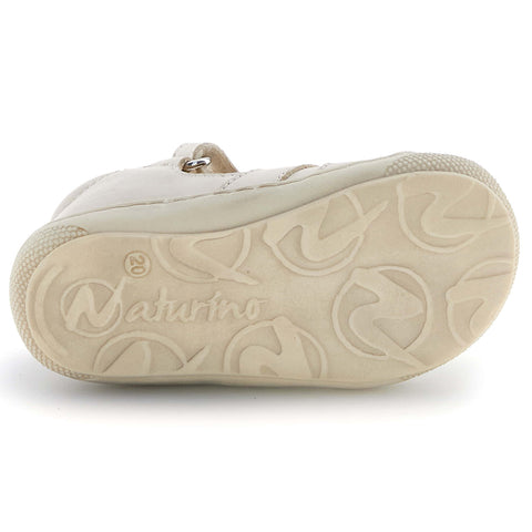 NATURINO Halbsandale MAGGY - créme / bunte Blumen