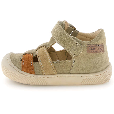 NATURINO Barfußschuh Halbsandale FILDI - sand / beige / rost