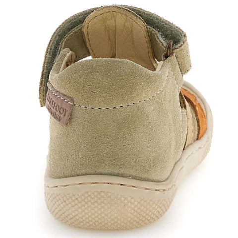 NATURINO Barfußschuh Halbsandale FILDI - sand / beige / rost