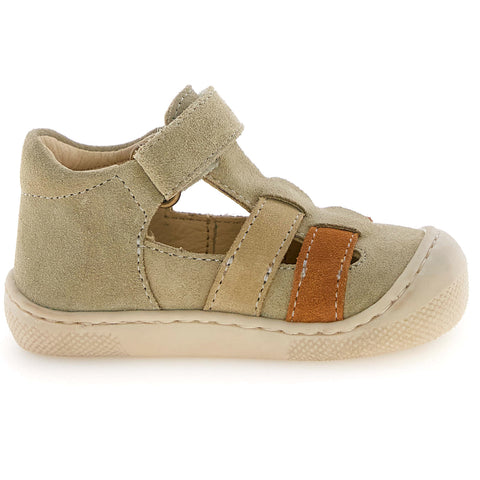 NATURINO Barfußschuh Halbsandale FILDI - sand / beige / rost