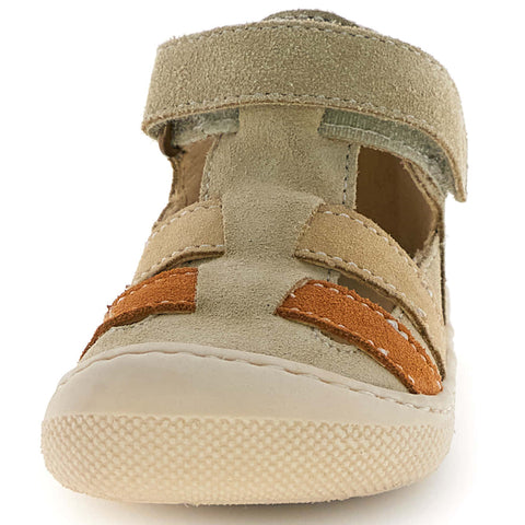 NATURINO Barfußschuh Halbsandale FILDI - sand / beige / rost
