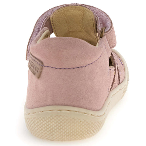 NATURINO Barfußschuh Halbsandale FILDI - altrosa / flieder