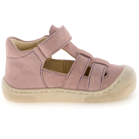 NATURINO Barfußschuh Halbsandale FILDI - altrosa / flieder