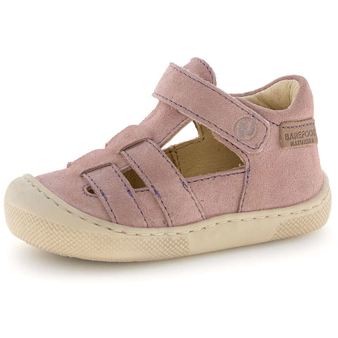 NATURINO Barfußschuh Halbsandale FILDI - altrosa / flieder