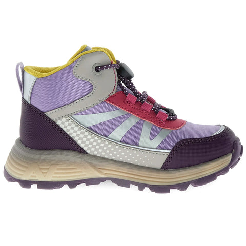 NATURINO NATURTEX Knöchelschuh DRYFORCE - lila / pink / gelb