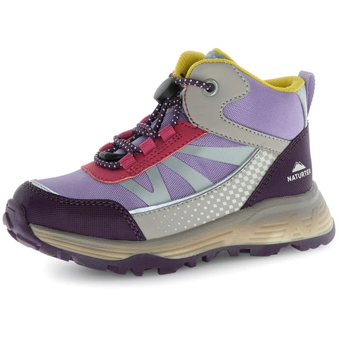NATURINO NATURTEX Knöchelschuh DRYFORCE - lila / pink / gelb
