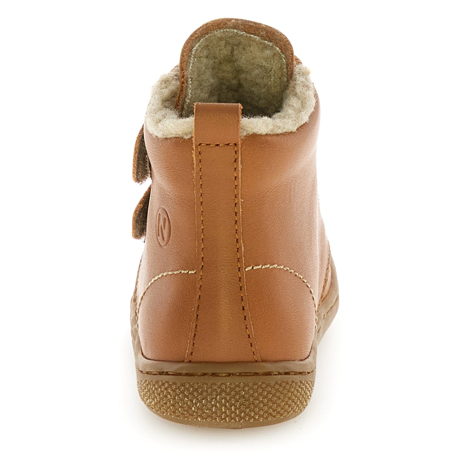 NATURINO BUBBLE Weit Stiefel in warmem Cognac, perfekt für den Alltag