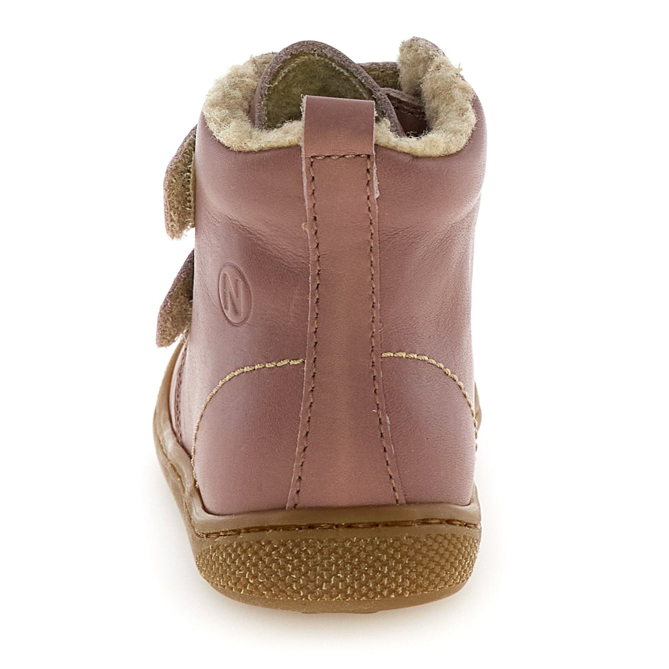 Bequeme NATURINO Stiefel BUBBLE Weit in Altrosa mit gefüttertem Schaft für optimalen Schutz