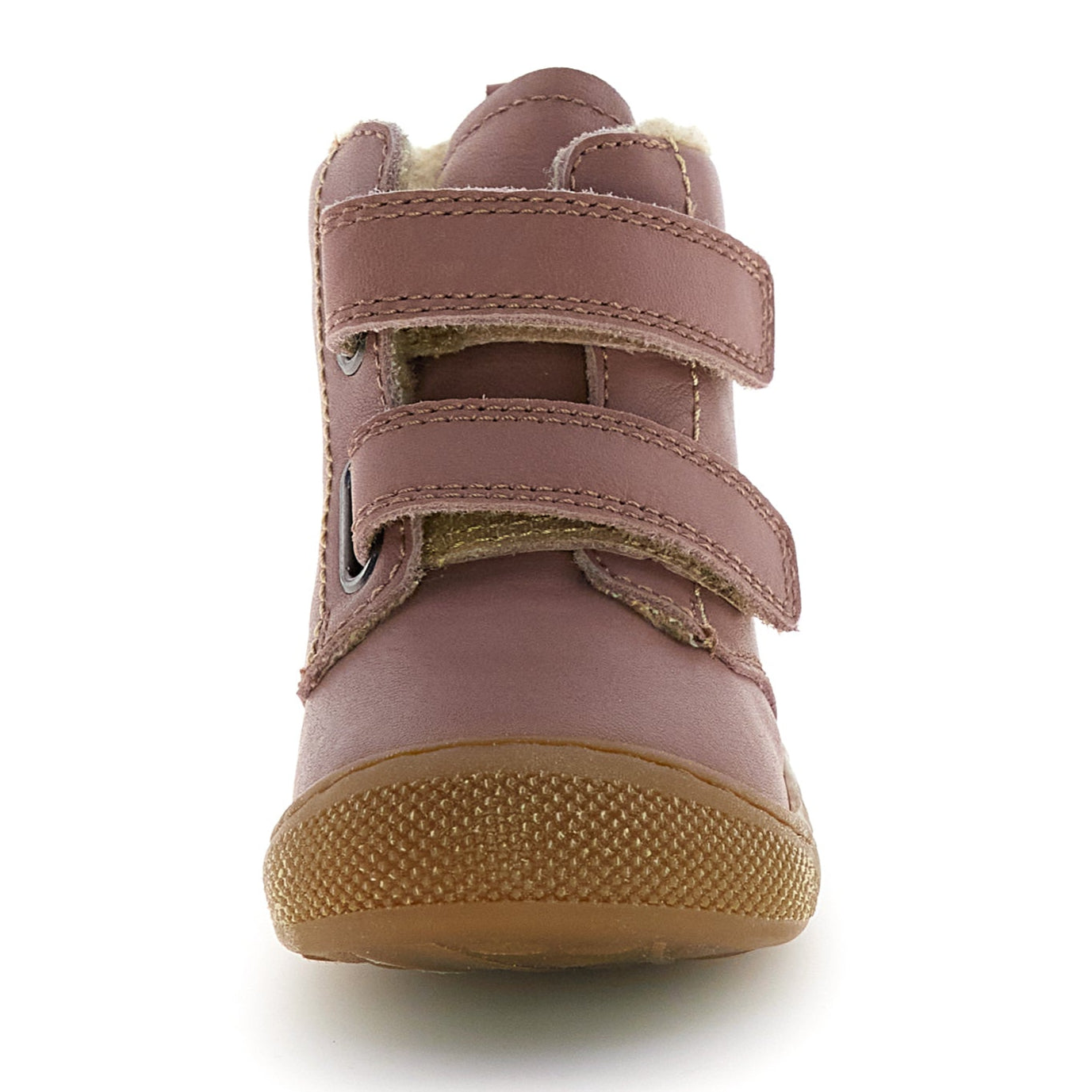 Hochwertige NATURINO Stiefel BUBBLE Weit in Altrosa mit robusten Sohlen und angenehmem Tragegefühl