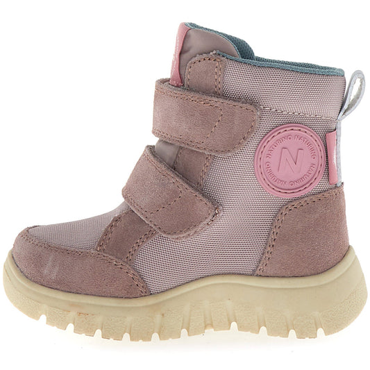 NATURINO NATURTEX Stiefel GEMINAE in altrosa mit wetterfester Oberfläche