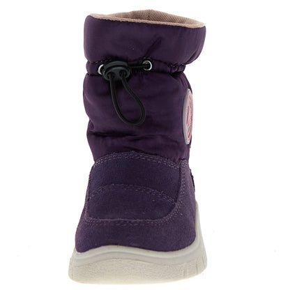 Hochwertige NATURINO NATURTEX Stiefel VARNA in lila und rosa, mit softem Innenfutter, rutschfester Sohle, langlebiger Verarbeitung, perfektes Schuhwerk für Kinder