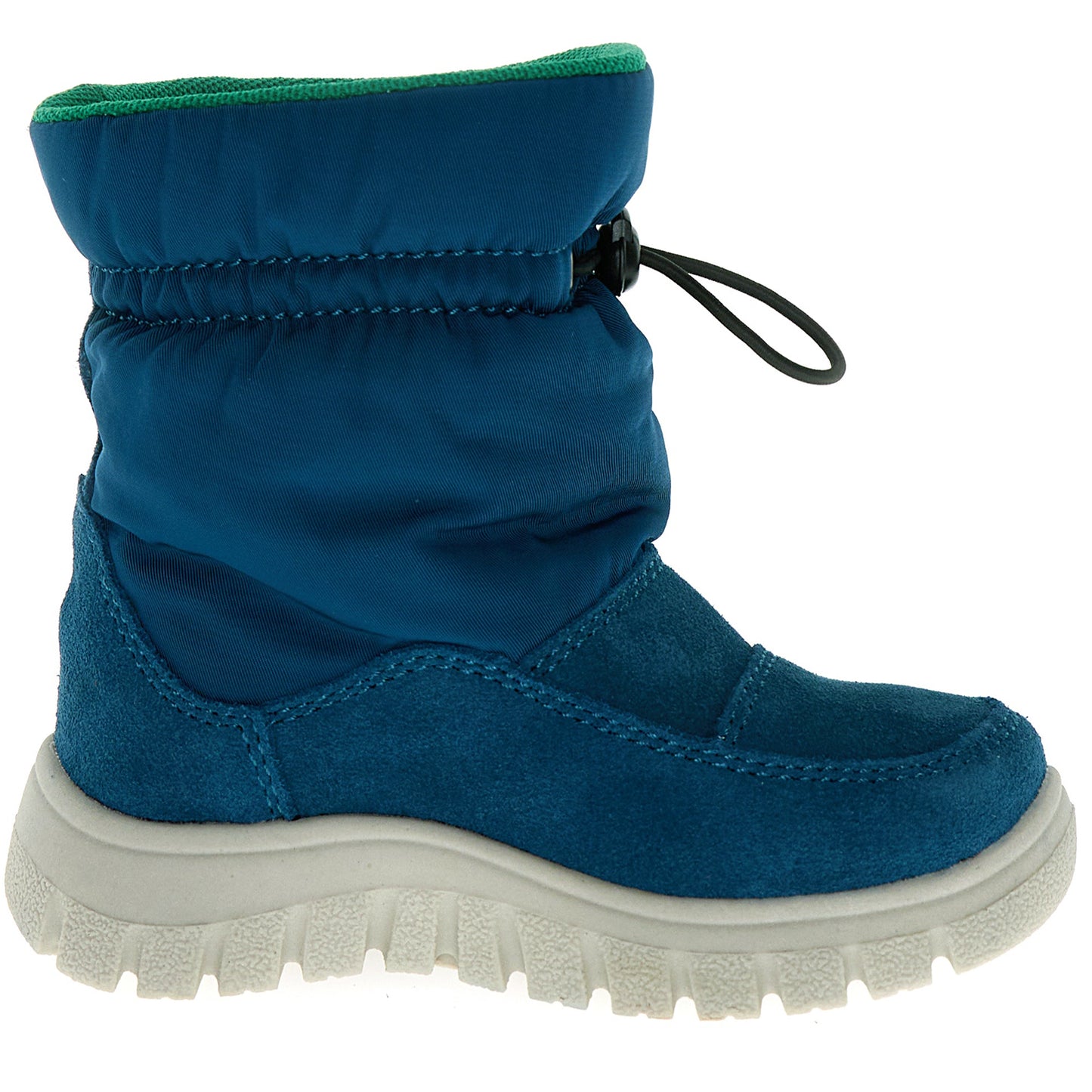 Bequeme und langlebige NATURTEX Stiefel VARNA in petrol und grün für den täglichen Gebrauch