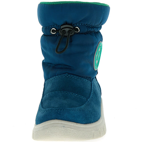 NATURTEX VARNA Stiefel in petrol und grün mit isolierender Innenseite für kalte Tage