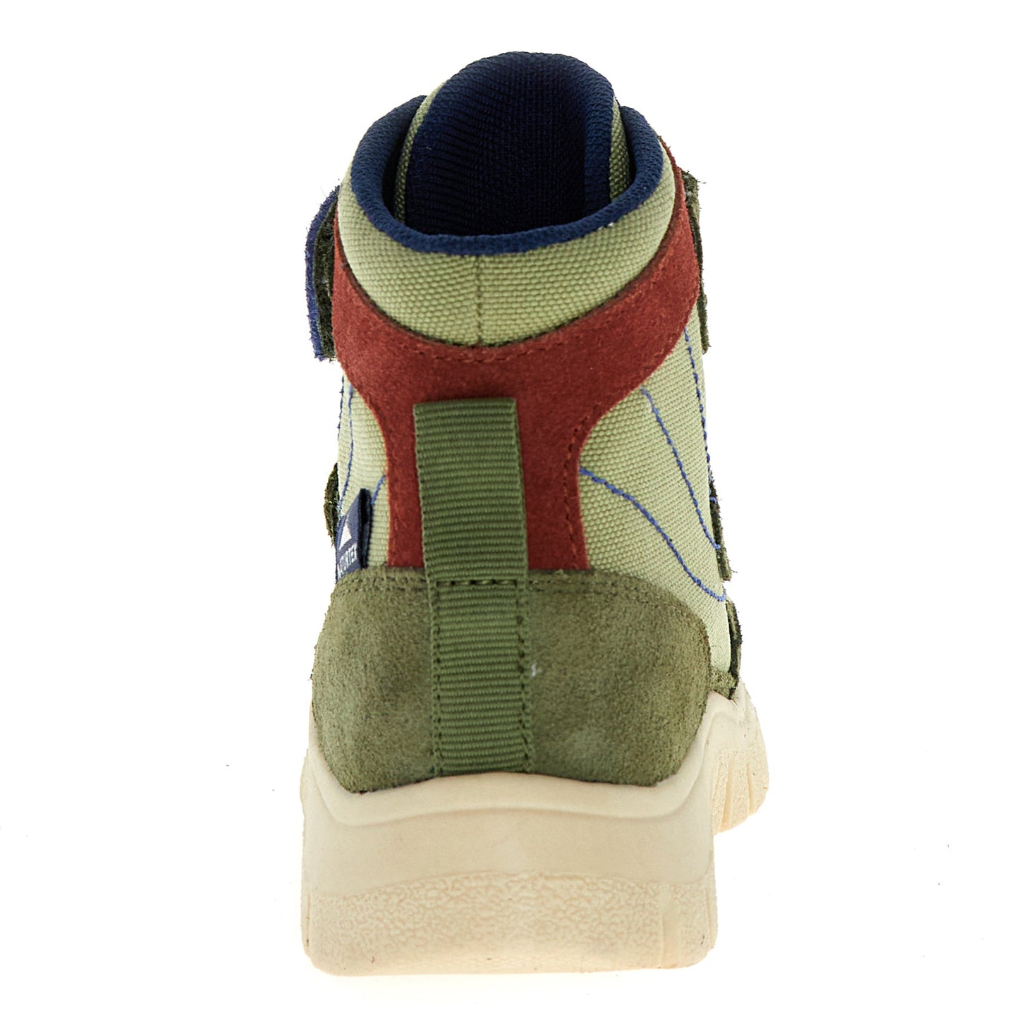 Der NATURINO NATURTEX RIVO Stiefel in oliv und bordeaux präsentiert sich mit einem strapazierfähigen Obermaterial und stabilem Design