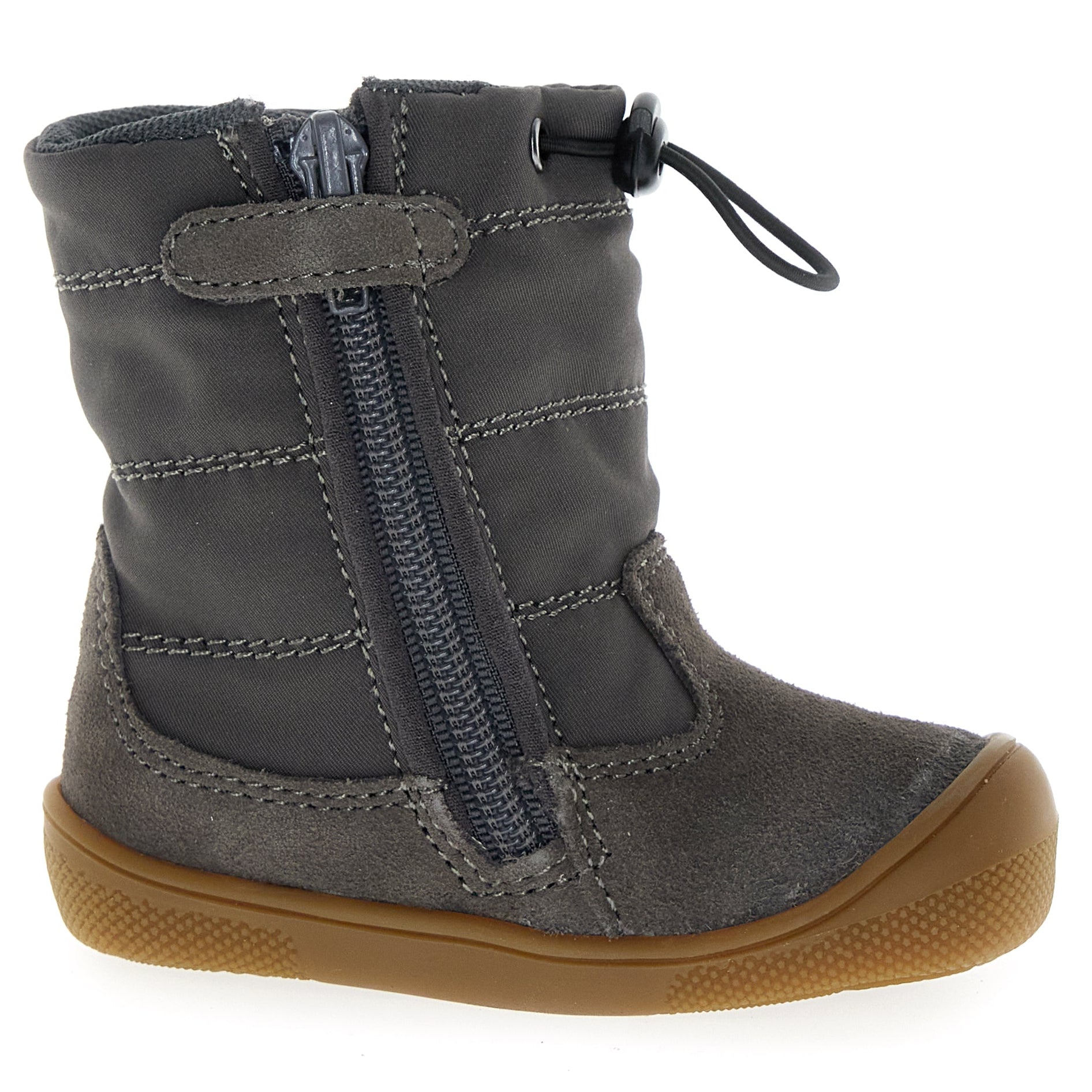 NATURINO NATURTEX Barfußstiefel in stilvollem Anthrazit, geeignet für Outdoor-Aktivitäten und Alltag