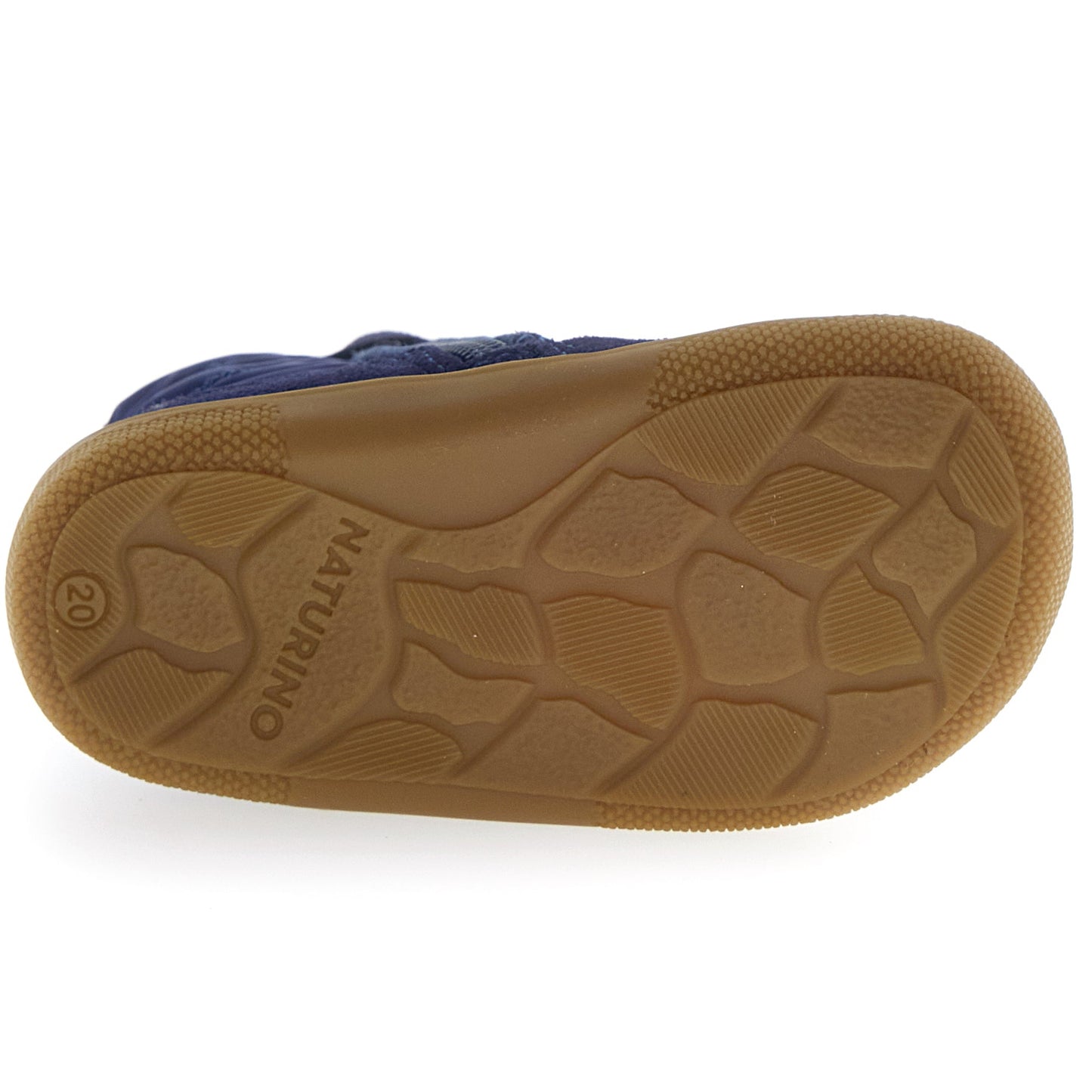 Der blaue NATURINO NATURTEX Barfußstiefel HOCHALPEN mit hochwertigen Nähten und natürlicher Passform