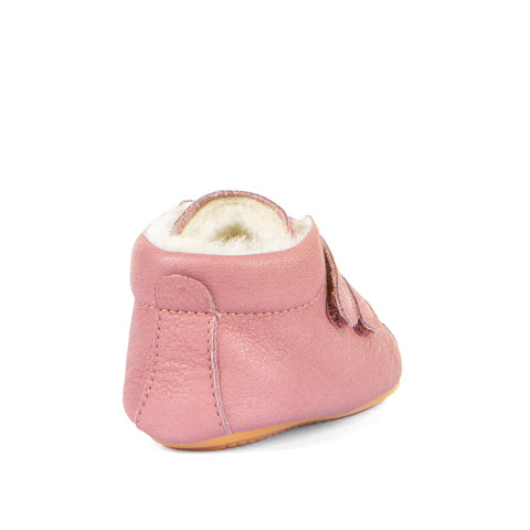 FRODDO PreWalker G1130013-13 - altrosa, soft leather baby shoes with flexible sole for comfortable and stylish prewalking