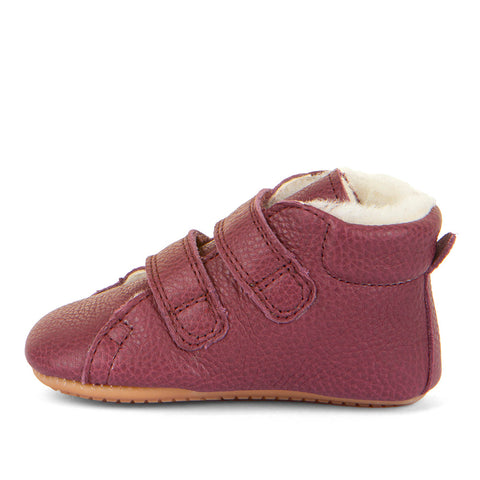 Adorable FRODDO PreWalker G1130013-19 bordeaux shoes with comfortable fit for little ones