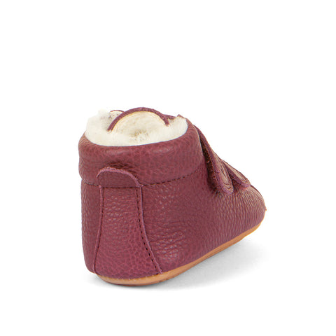FRODDO PreWalker G1130013-19 bordeaux shoes designed to support and protect baby's feet