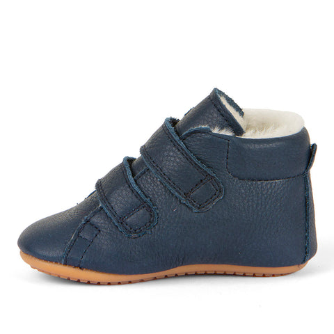 Side view of FRODDO PreWalker G1130013-2 - dunkelblau infant shoe