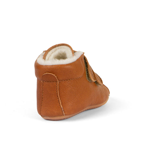 FRODDO PreWalker G1130013-4 - cognac shoes for stylish and active babies