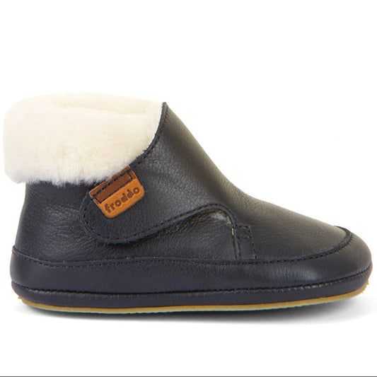 FRODDO PREWALKER G1160003-6 in dunkelblau, einfaches Design für kleine Kinderfüße