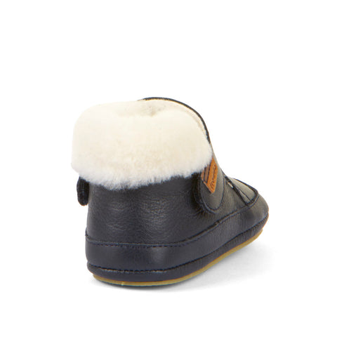 Leichte, strapazierfähige FRODDO PREWALKER G1160003-6 Schuhe in dunkelblau, speziell für Kleinkinder entwickelt