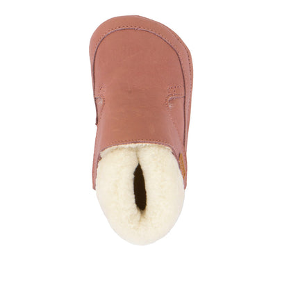 Atmungsaktive FRODDO PREWALKER G1160003 mit stilvollem Altrosa-Farbschema und robustem Aufbau