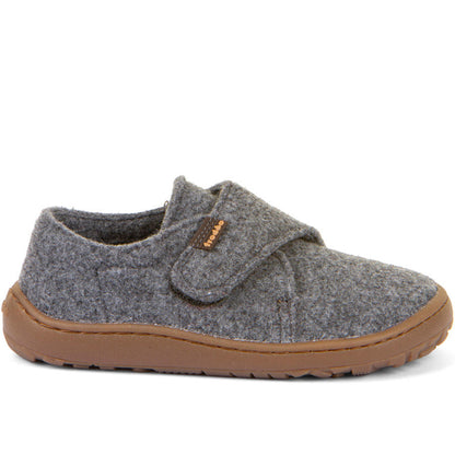 FRODDO Barfußschuh Hausschuh G1700420-4 in grau mit weicher Sohle für maximalen Komfort