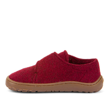 Bequemer FRODDO Hausschuh G1700420-8 in Bordeaux für gesunde Kinderfüße