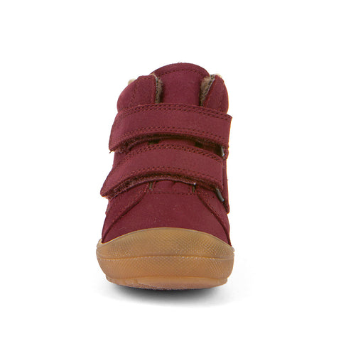 Nahaufnahme der strapazierfähigen Sohle und des bequemen Designs des FRODDO TEX Knöchelschuhs