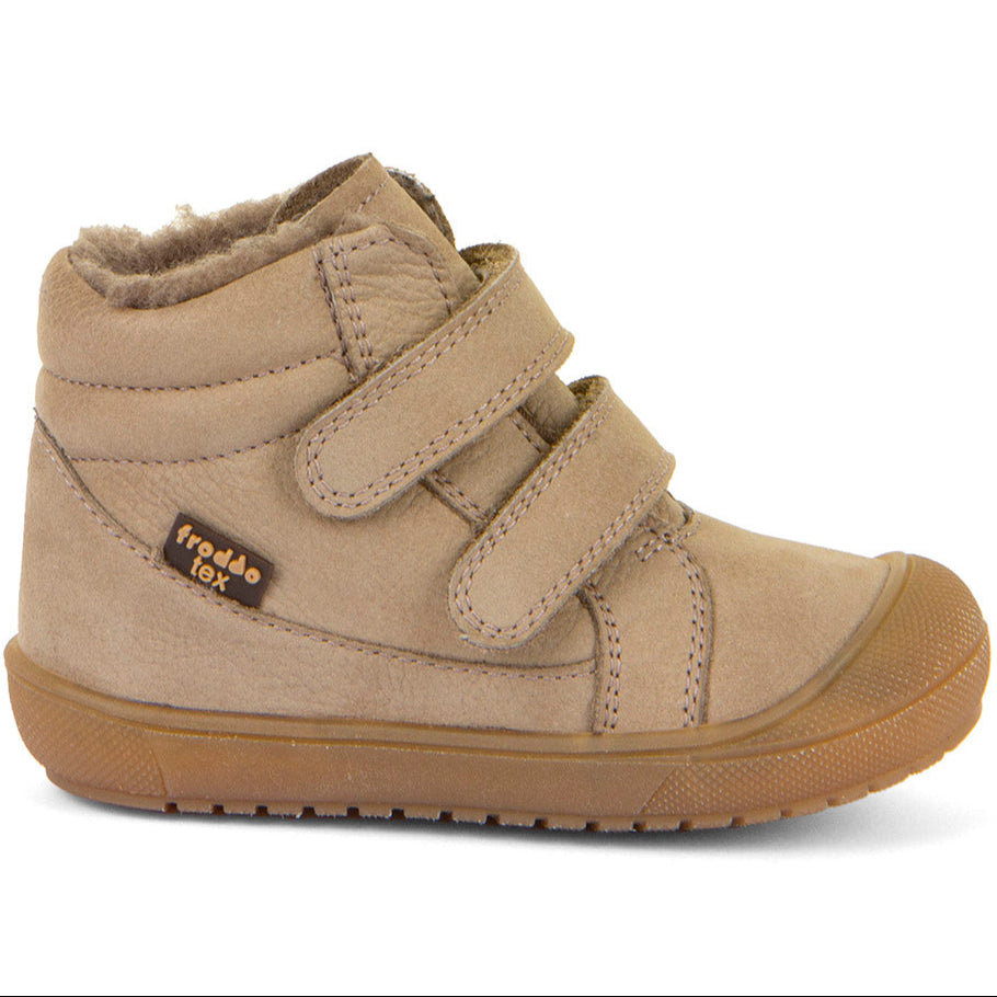Beige FRODDO TEX Knöchelschuh mit wasserdichter Membran für optimalen Schutz