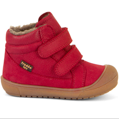 FRODDO TEX Knöchelschuh G21100138-7 - rot Kinderstiefel in leuchtendem Rot, wasserdicht und perfekt für kaltes Wetter 