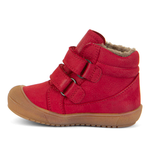  Robuster und bequemer FRODDO TEX Knöchelschuh G21100138-7 für Kinder in leuchtendem Rot 