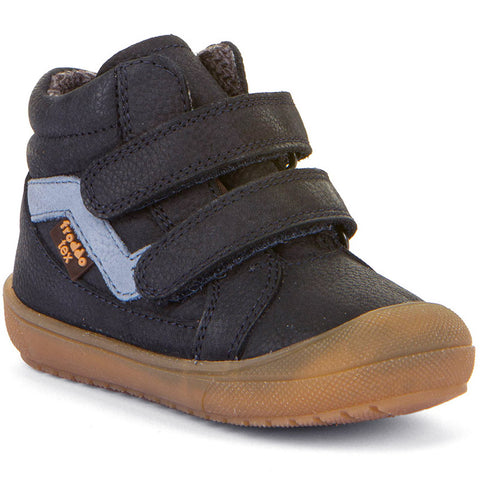 Comfortable and waterproof FRODDO TEX Knöchelschuh in navy and light blue