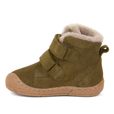 Comfortable and supportive FRODDO Stiefel G2110141-3 - oliv kids' footwear for all-day wear