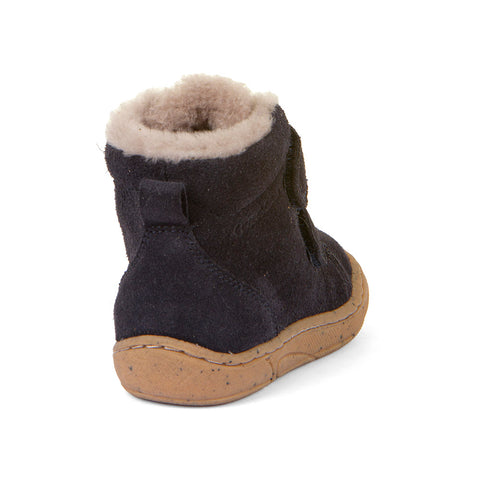 FRODDO Stiefel G2110141-4 - navy - Children's waterproof leather boots in dark blue with sturdy soles and warm lining