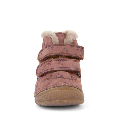 Hochwertiger Knöchelschuh in altrosa mit bequemer Passform