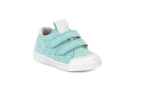 FRODDO Halbschuh G2130316-4 in mint and white color, a comfortable and stylish footwear option for children