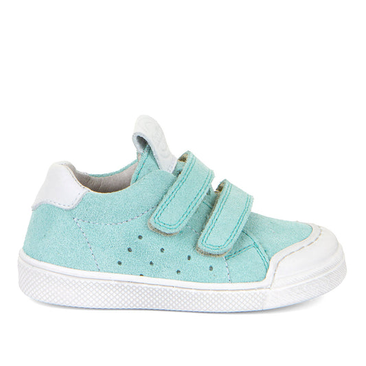 FRODDO Halbschuh G2130316-4 in mint and white, a high-quality and stylish footwear option for kids with durable construction and comfortable fit