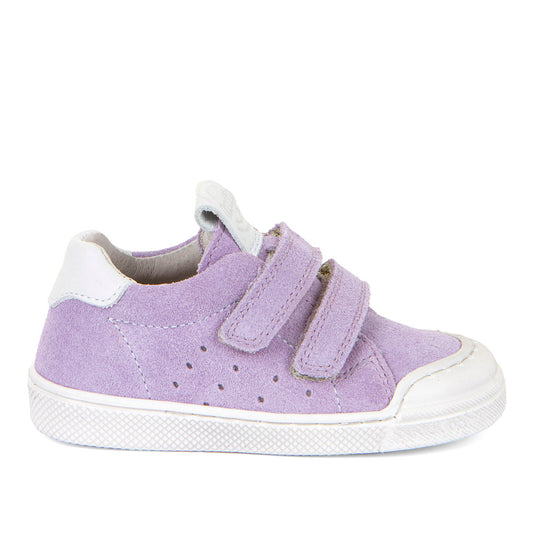 FRODDO Halbschuh G2130316-6 in flieder / weiß, a stylish and comfortable shoe for kids with purple and white color combination