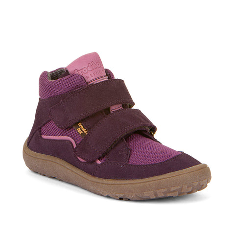 FRODDO TEX Barfuß Knöchelschuh G3110254-7 - lila / violett - A purple ankle shoe designed for barefoot walking, by FRODDO TEX