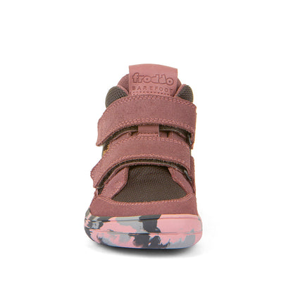 FRODDO Barfuß Knöchelschuh G3110262-4 - rosa / grau