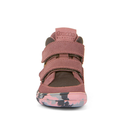 FRODDO Barfuß Knöchelschuh G3110262-4 - rosa / grau
