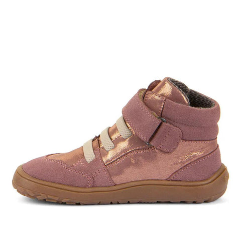 FRODDO TEX Barfuß Knöchelschuh G3110265-6 - altrosa / rosa