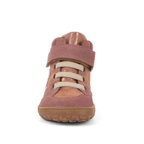 FRODDO TEX Barfuß Knöchelschuh G3110265-6 - altrosa / rosa