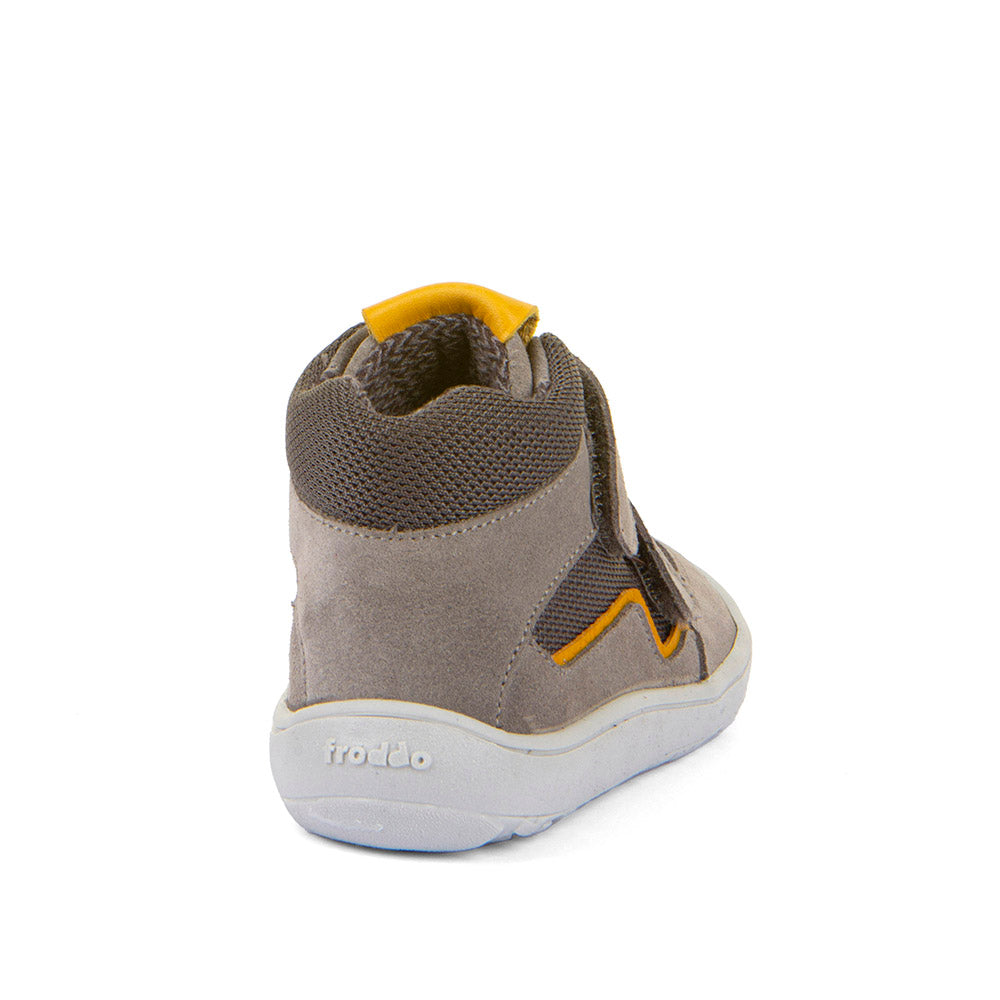 Seitenansicht des FRODDO TEX Barfußschuhs mit flexiblem Design und robusten Nähten