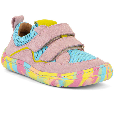 FRODDO Barfußschuh Halbschuh G3130261-2 - rosa / türkis / bunt