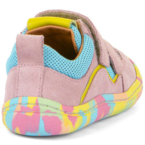 FRODDO Barfußschuh Halbschuh G3130261-2 - rosa / türkis / bunt